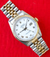 SOLD OUT: Rolex Datejust 16233 36MM Jubilee White Dial with Box and Papers