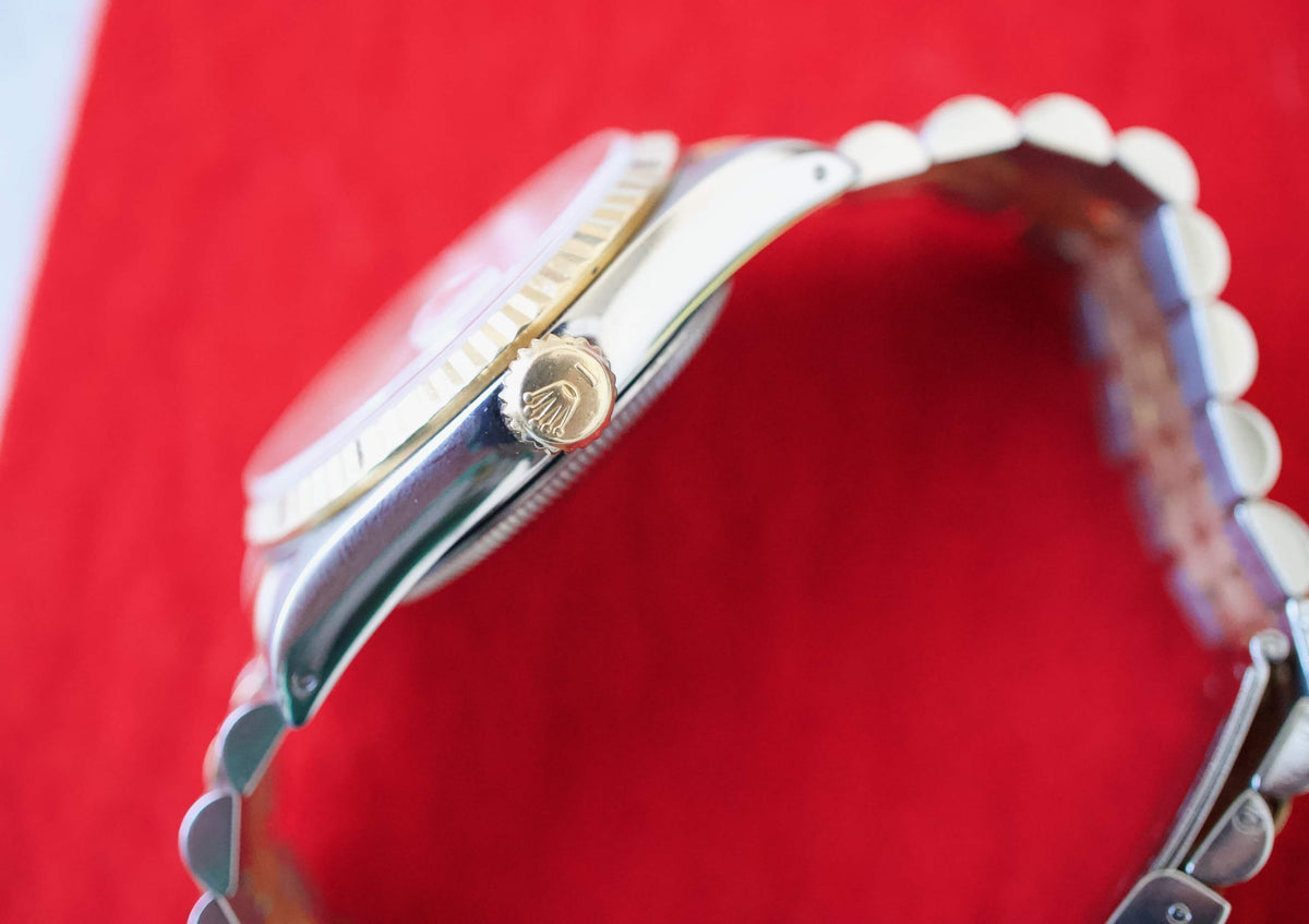 SOLD OUT: Rolex Datejust 16233 36MM Jubilee White Dial with Box and Papers - WearingTime Luxury Watches