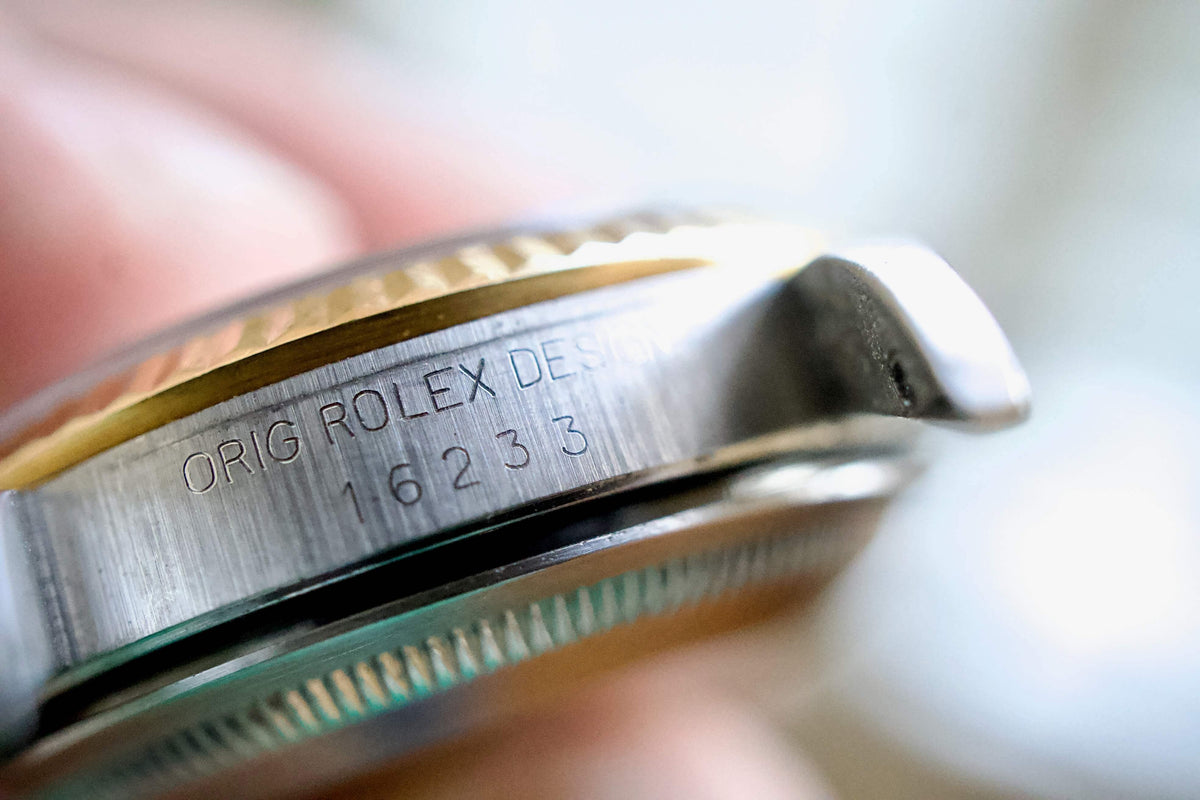 SOLD OUT: Rolex Datejust 16233 36MM Jubilee White Dial with Box and Papers - WearingTime Luxury Watches
