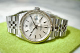 SOLD OUT: Rolex Datejust 16234 36MM Quickset Jubilee 18K Gold Fluted 3135 Steel Box and Papers 2001 "HONDA"