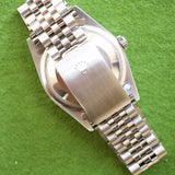 SOLD OUT: Rolex Datejust 16234 36MM Quickset Jubilee Gold Fluted 3135 Black Steel Box 1995