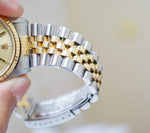 SOLD OUT: Rolex Datejust 36MM 16013 Automatic Jubilee Two Tone Champagne Box - WearingTime Luxury Watches