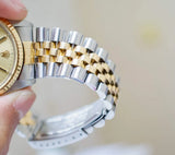 SOLD OUT: Rolex Datejust 36MM 16013 Automatic Jubilee Two Tone Champagne Box