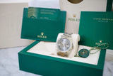 SOLD OUT: Rolex Datejust 41 Wimbeldon 126334 Box and Papers 2022 18K Bezel