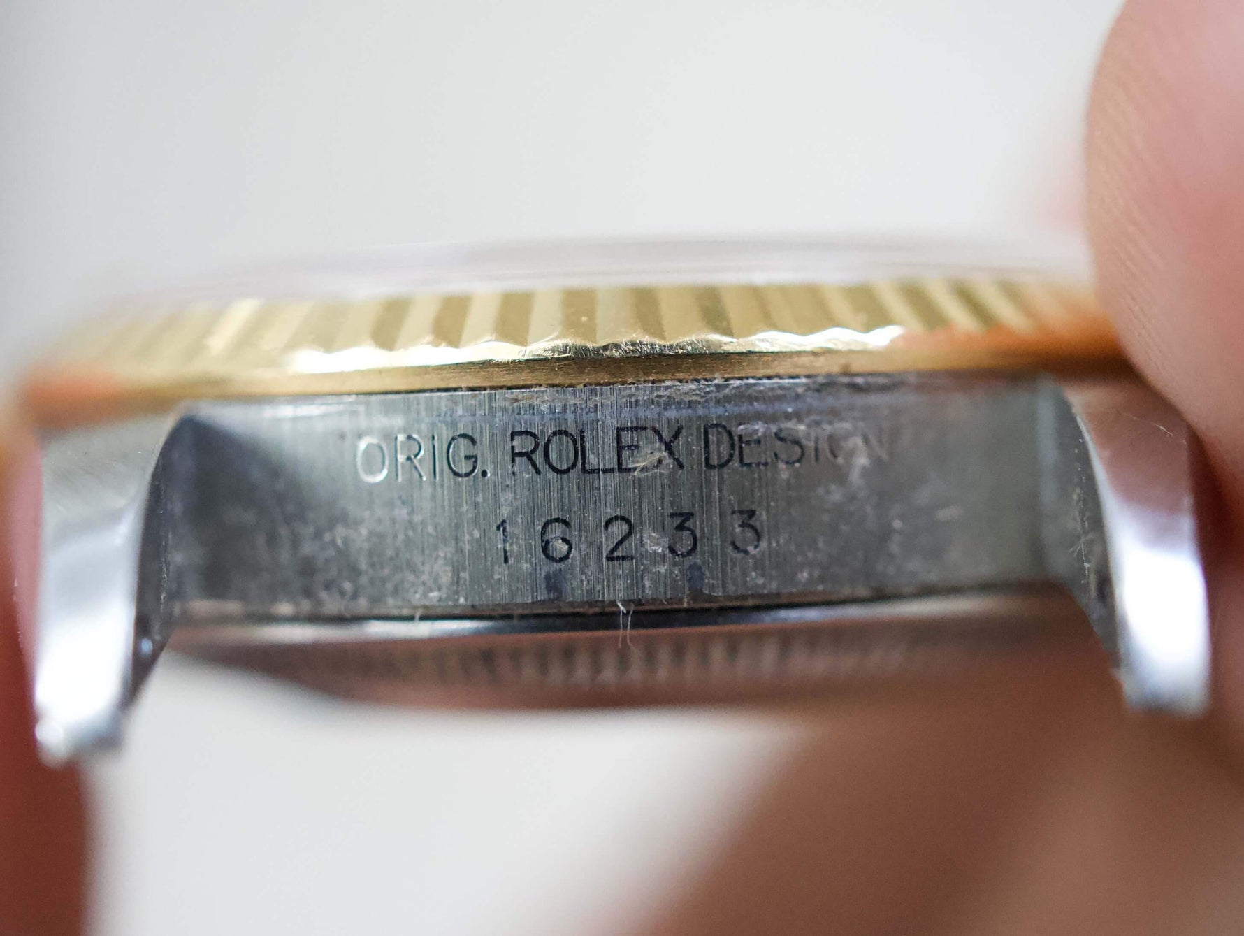 SOLD OUT: Rolex Datejust Two Tone 18K Gold 36MM BOX AND PAPERS 2002 16233 Jubilee - WearingTime Luxury Watches