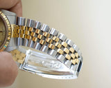 SOLD OUT: Rolex Datejust Two Tone 18K Gold 36MM BOX AND PAPERS 2002 16233 Jubilee