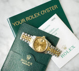 SOLD OUT: Rolex Datejust Two Tone 18K Gold 36MM BOX AND PAPERS 2002 16233 Jubilee
