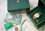 SOLD OUT: Rolex Oyster Perpetual DATE 34MM Jubilee Two Tone 18K Box and Papers 15053 Auto - WearingTime Luxury Watches