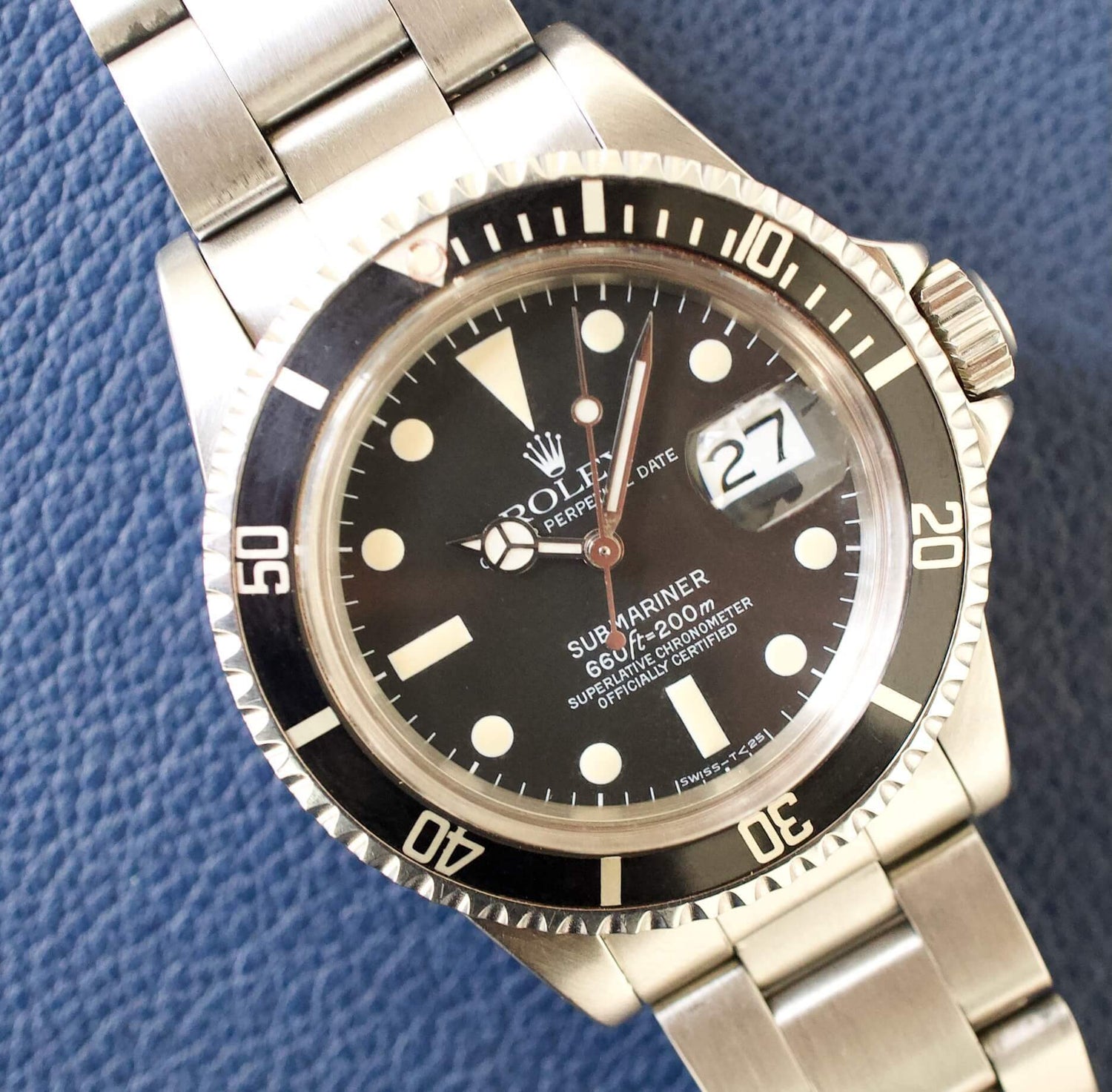 SOLD OUT: Rolex Submariner 1680 40mm Black Dial Steel Vintage 1979 Box - WearingTime Luxury Watches