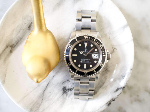 SOLD OUT: Rolex Submariner 1680 40mm Black Dial Steel Vintage 1979 Box