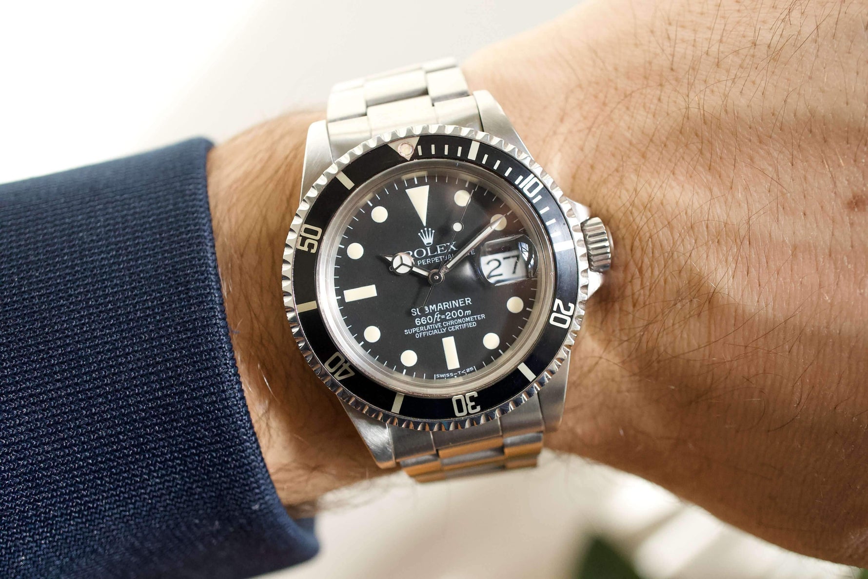 SOLD OUT: Rolex Submariner 1680 40mm Black Dial Steel Vintage 1979 Box - WearingTime Luxury Watches