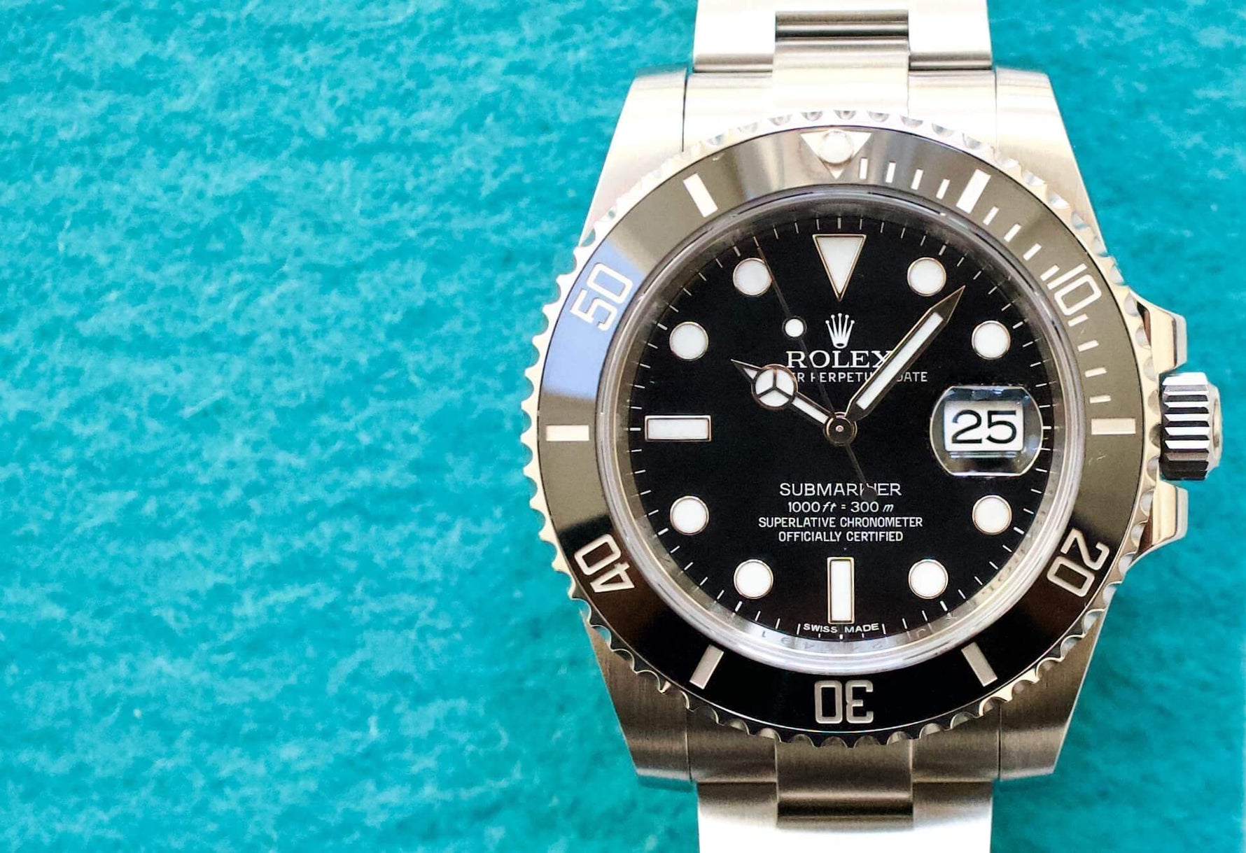 SOLD OUT: Rolex Submariner CERAMIC 116610 Box and Papers 2014 40MM - WearingTime Luxury Watches