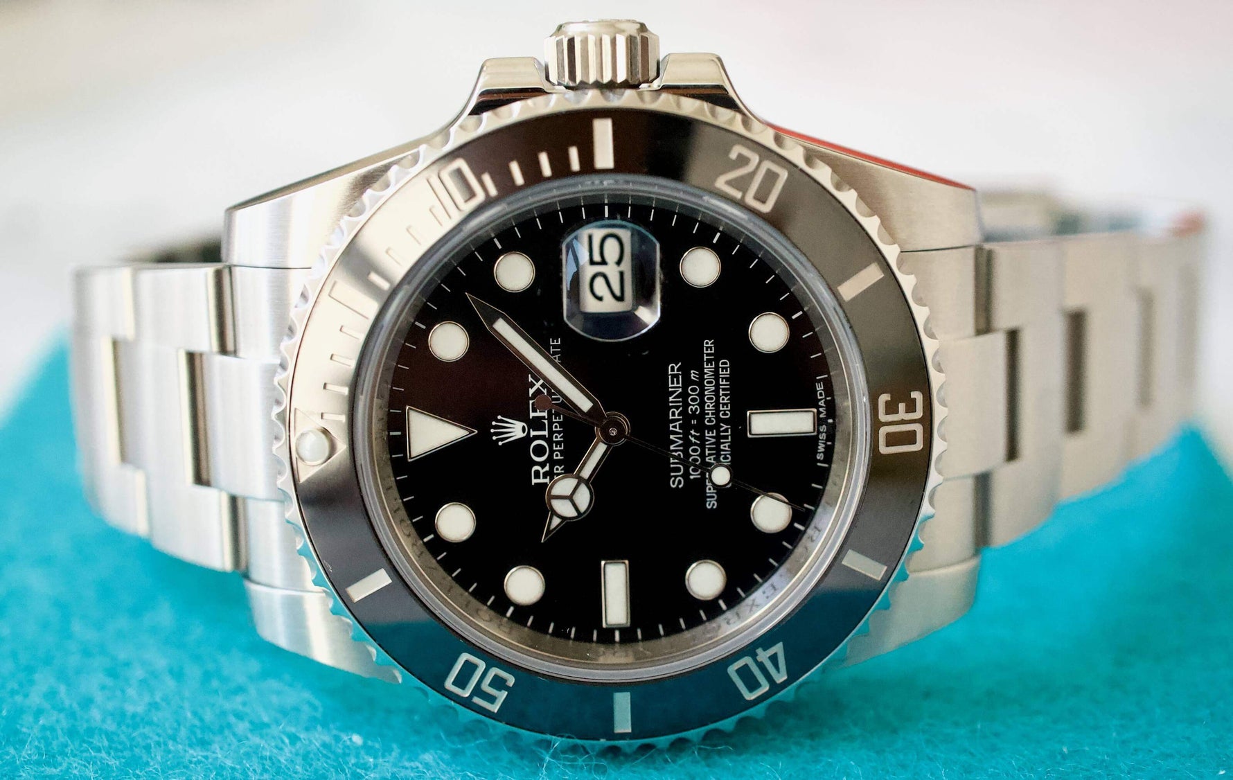 SOLD OUT: Rolex Submariner CERAMIC 116610 Box and Papers 2014 40MM - WearingTime Luxury Watches