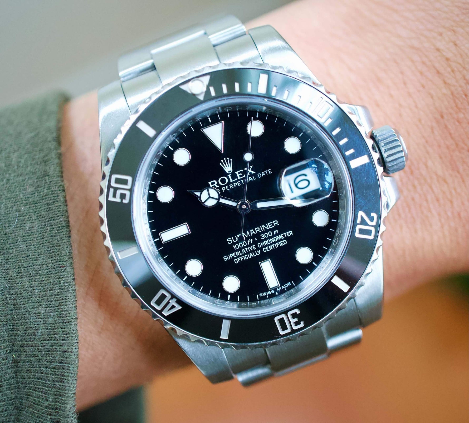 SOLD OUT: ROLEX SUBMARINER DATE 116610 40MM AUTOMATIC BLACK BOX & PAPERS 2013 - WearingTime Luxury Watches