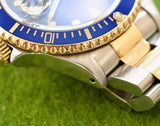 SOLD OUT: Rolex Submariner Date 16613 40MM 1993 Box 18K Yellow Gold and Steel