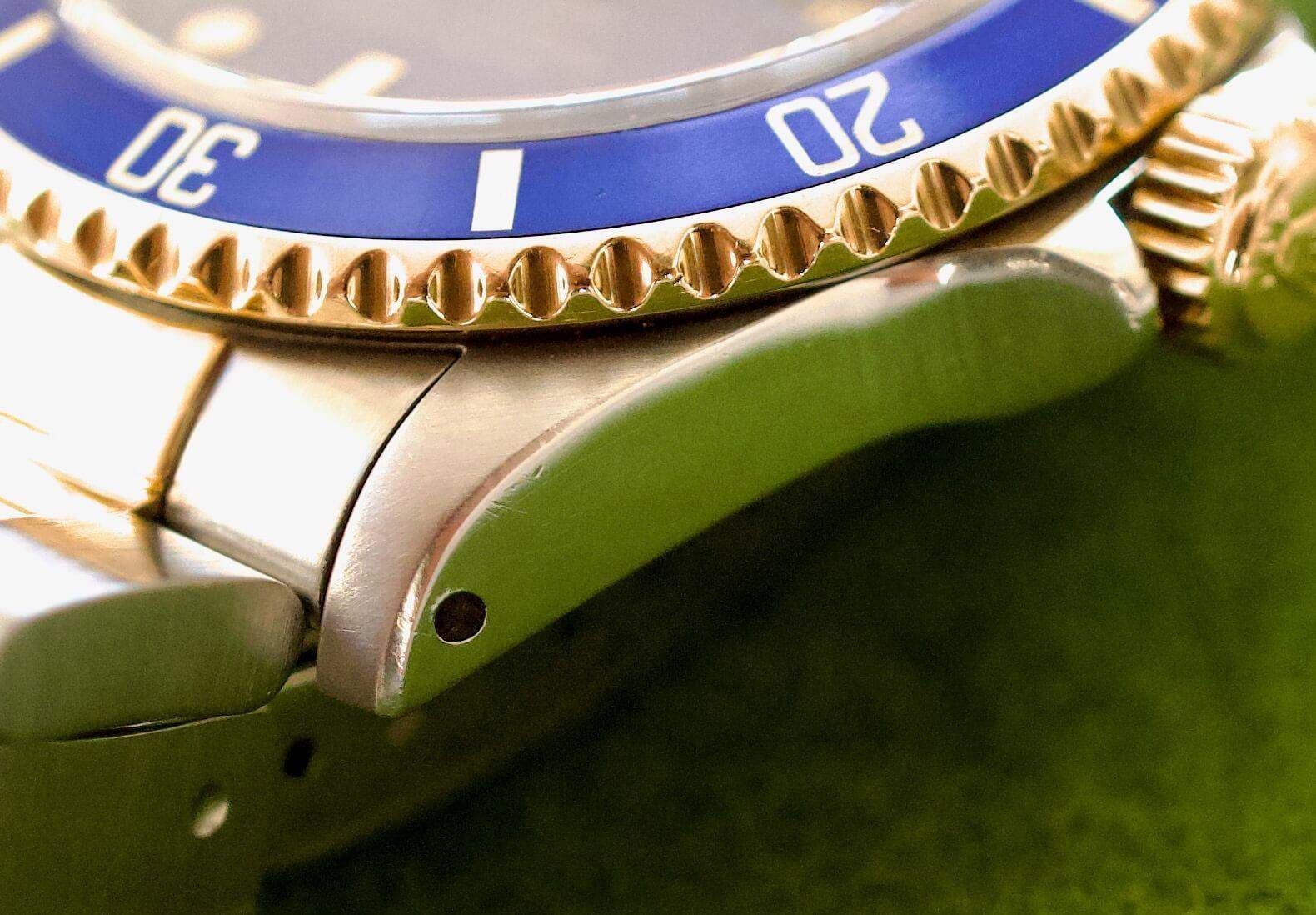 SOLD OUT: Rolex Submariner Date 16613 40MM 1993 Box 18K Yellow Gold and Steel - WearingTime Luxury Watches