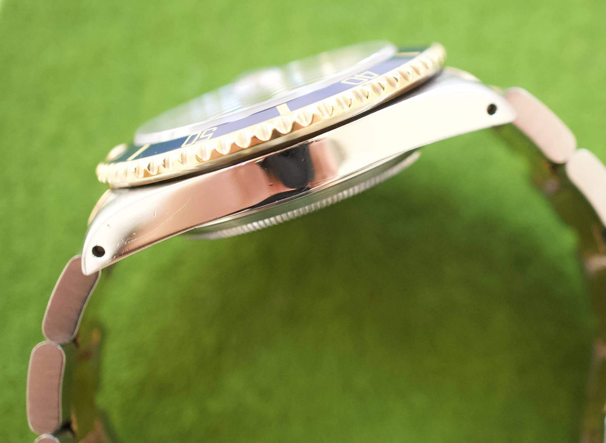 SOLD OUT: Rolex Submariner Date 16613 40MM 1993 Box 18K Yellow Gold and Steel - WearingTime Luxury Watches