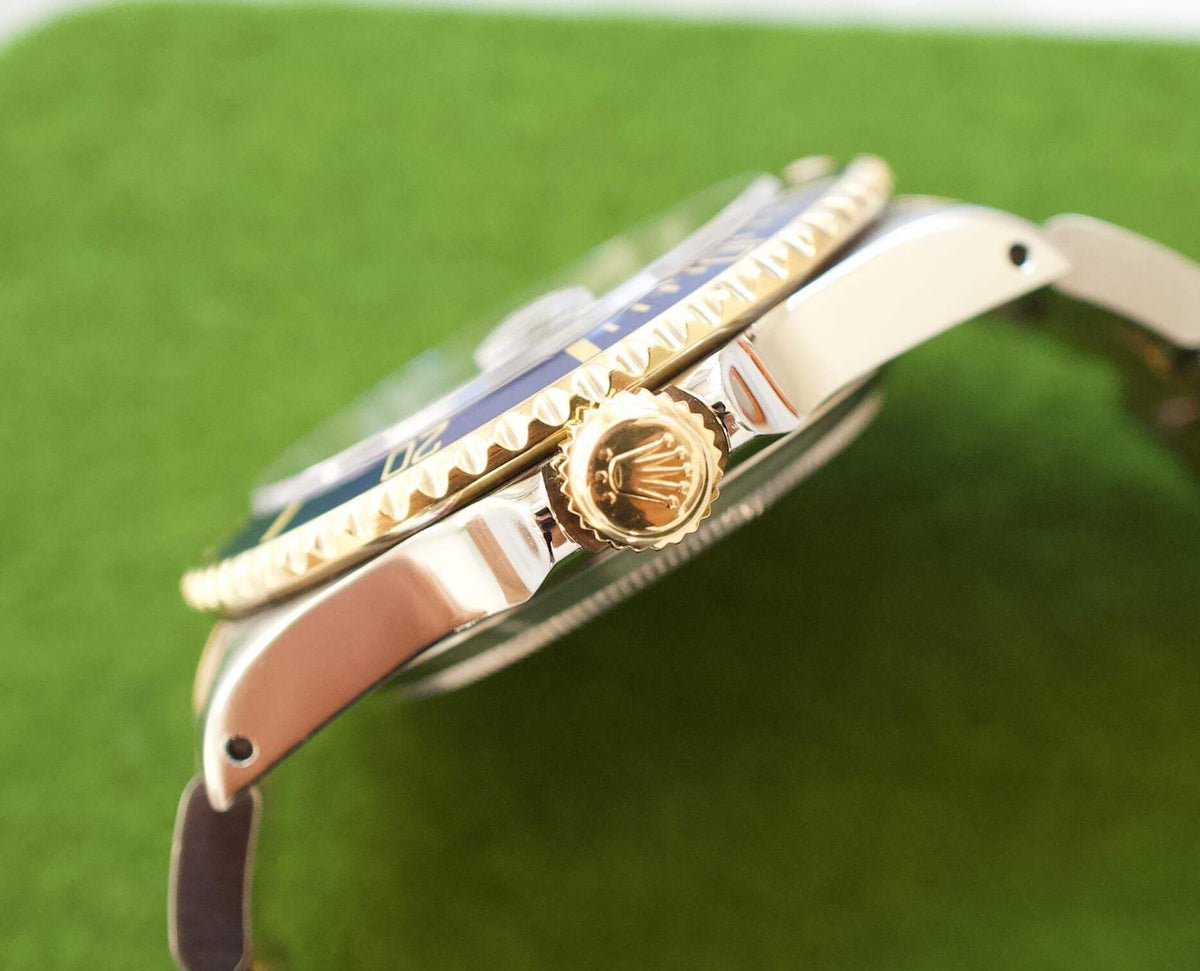 SOLD OUT: Rolex Submariner Date 16613 40MM 1993 Box 18K Yellow Gold and Steel - WearingTime Luxury Watches
