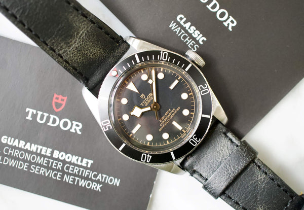 SOLD OUT: Tudor Black Bay 41 Black Dial and Bezel Box and Papers 79230N