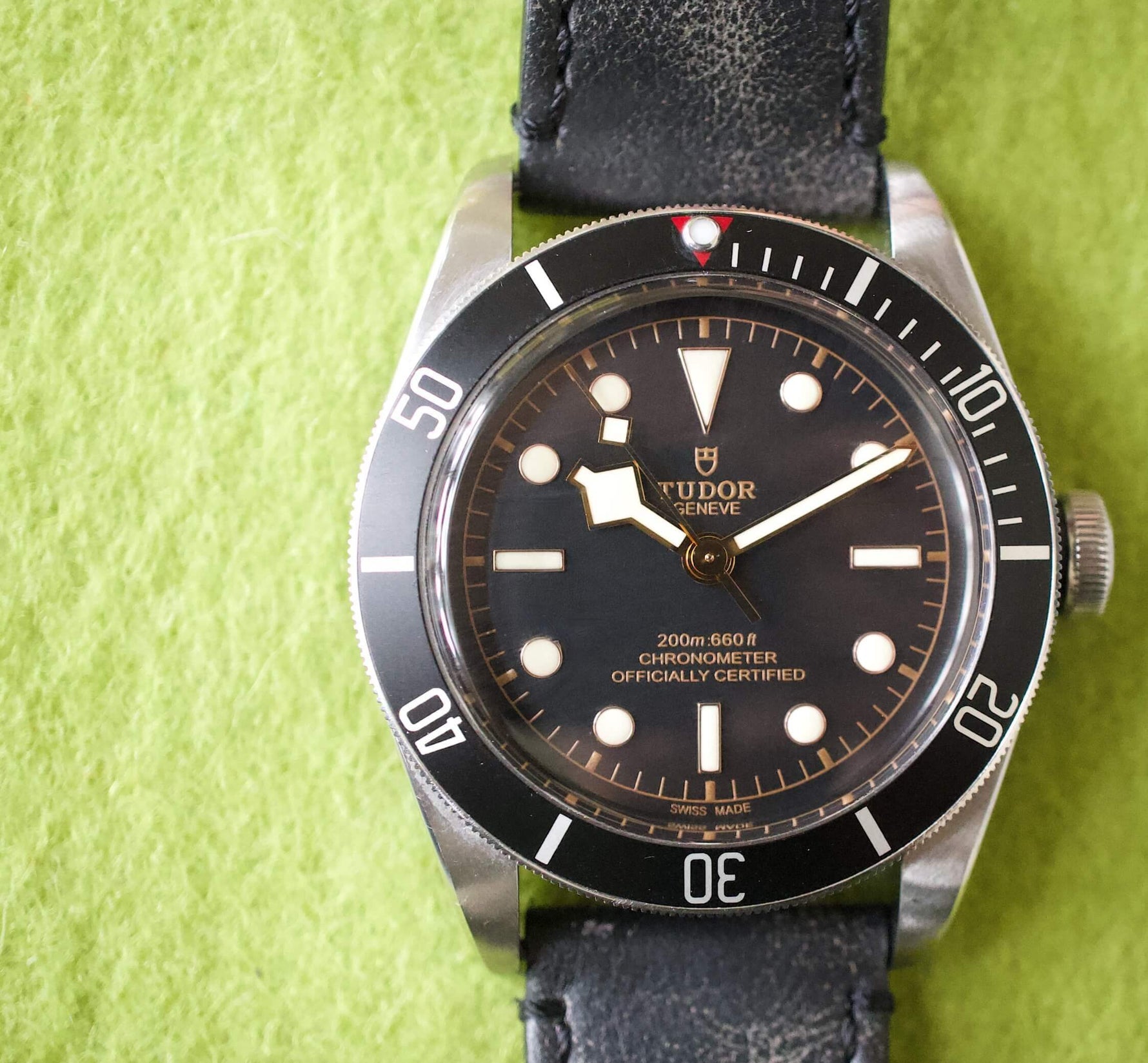SOLD OUT: Tudor Black Bay 41 Black Dial and Bezel Box and Papers 79230N - WearingTime Luxury Watches
