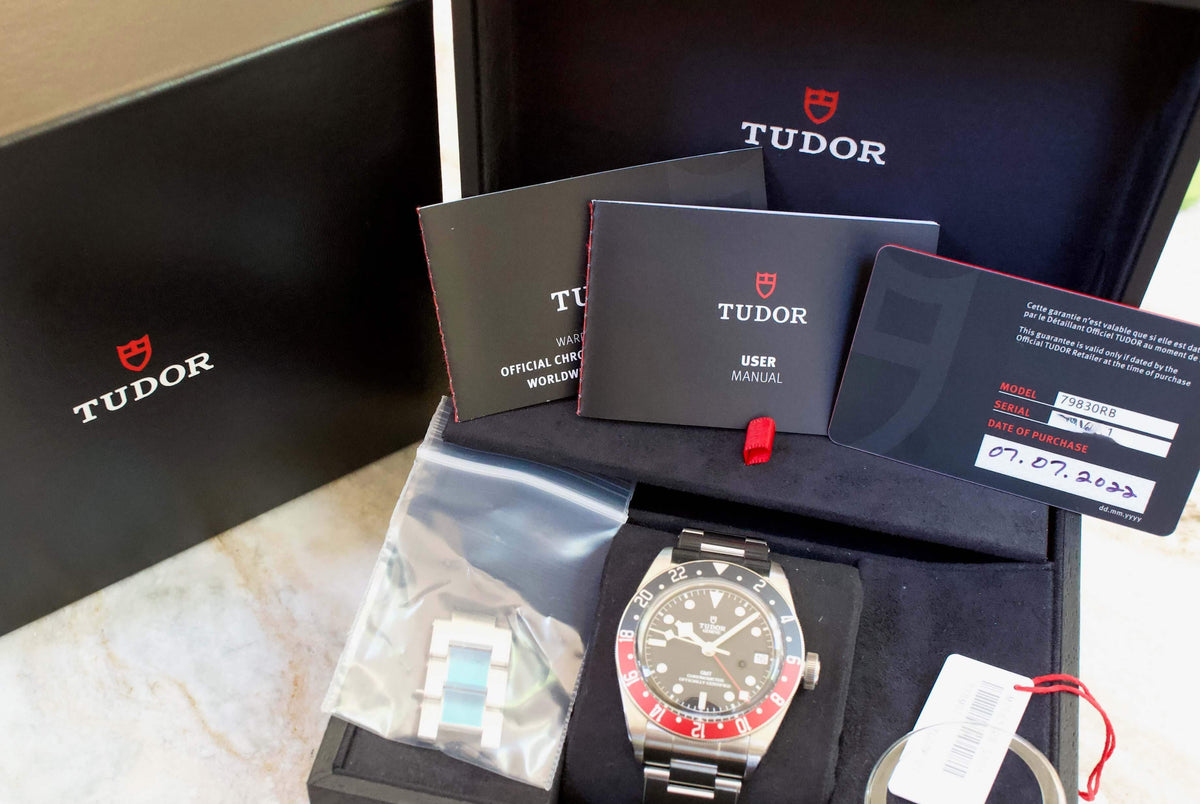 SOLD OUT: Tudor Black Bay GMT 79830LB 41MM NEW Box and Papers 2022 - WearingTime Luxury Watches