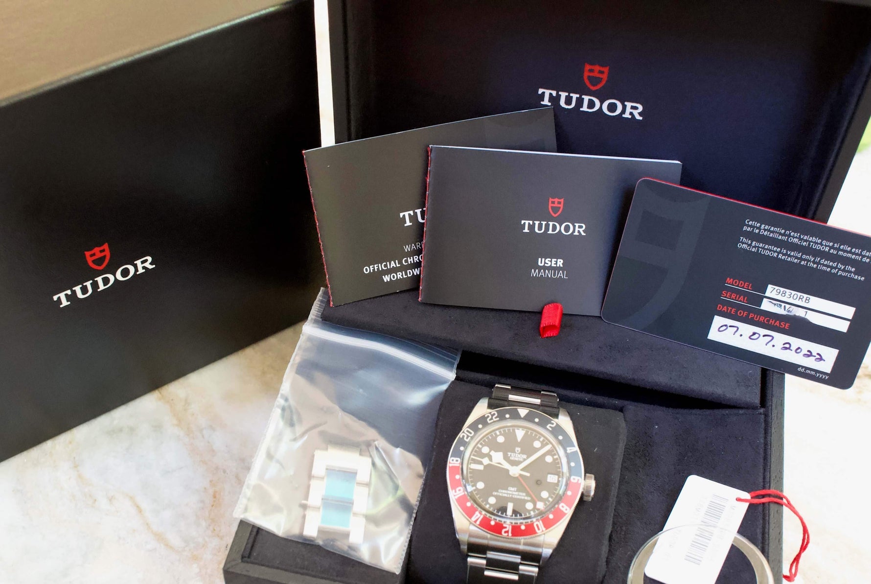 SOLD OUT: Tudor Black Bay GMT 79830LB 41MM NEW Box and Papers 2022 - WearingTime Luxury Watches