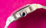 SOLDOUT: Cartier Santos De Cartier Large WSSA0030 39.8MM Automatic Smartlink QuickSwitch BLUE Steel 2021 Papers Factory Warranty - WearingTime Luxury Watches