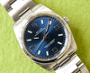 SOLDOUT: Rolex Oyster Perpetual 114200 34MM Blue Dial Oyster Bracelet Box and Papers 2020
