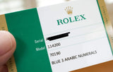 SOLDOUT: Rolex Oyster Perpetual 114200 34MM Blue Dial Oyster Bracelet Box and Papers 2020