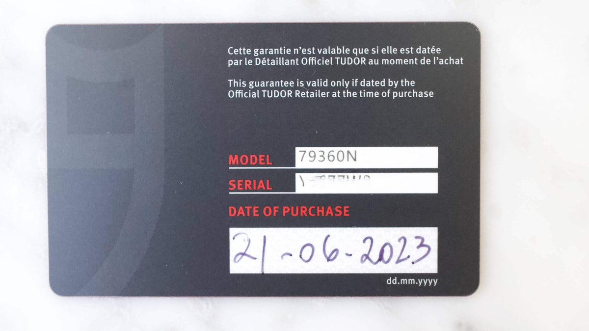 Tudor Black Bay Chronograph 41MM NEW 2023 Box and Papers 79360N-002 - WearingTime Luxury Watches