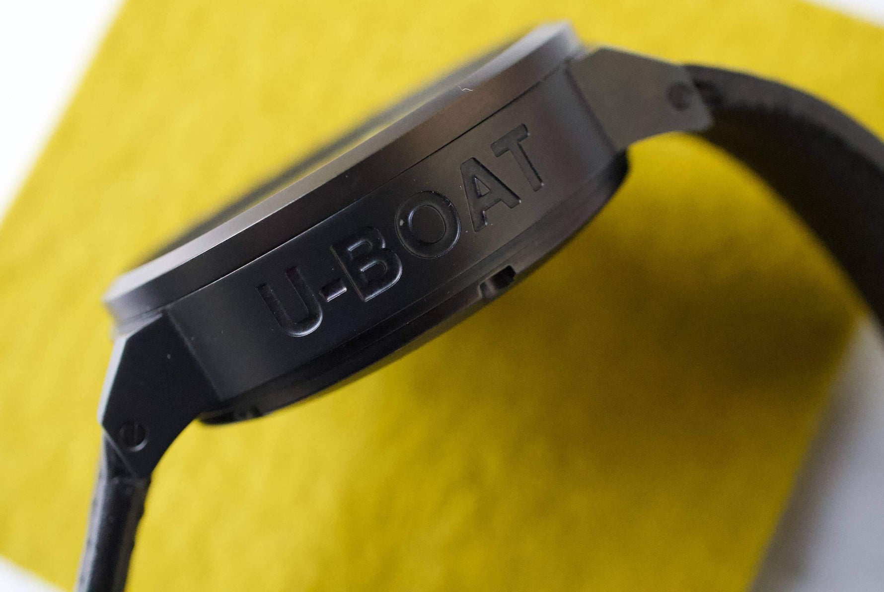 U-Boat Flightdeck 55MM Chronograph Left Handed Left Crown PVD Case - WearingTime Luxury Watches