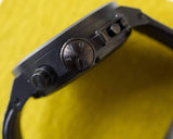 SOLDOUT: U-Boat Flightdeck 55MM Chronograph Left Handed Left Crown PVD Case