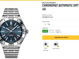 SOLDOUT: Breitling Chronomat GMT A32398 40MM Automatic Brand New Unworn Factory Warranty Box Papers 2026