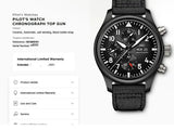 IWC Pilot Chronograph Top Gun IW389101 44.5MM Automatic Ceramic Mint Factory Warranty Box Papers 2023