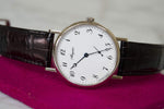 Breguet Classique Automatic Grand Feu Enamel Men's Watch 7147BB/29/9WU White Gold Papers - WearingTime Luxury Watches