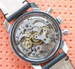 Heuer Autavia 7763C 40MM Vintage Racing Chronograph Black Steel 1968 - WearingTime Luxury Watches