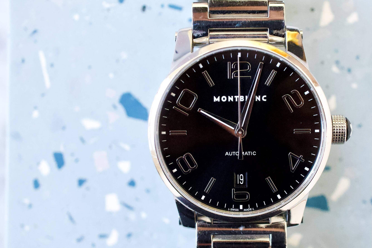 Mont Blanc Timewalker Date ref. 7185 montblanc automatic 39mm - WearingTime Luxury Watches