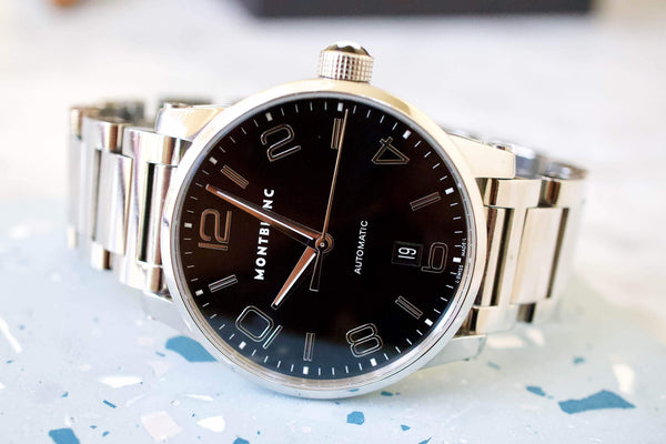 SOLDOUT: Mont Blanc Timewalker Date ref. 7185 montblanc automatic 39mm