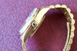 SOLD OUT: Rolex Day Date 1986 President Ref. 18038 Factory String Diamond Dial Tight Band Day-Date( Serviced 2023)
