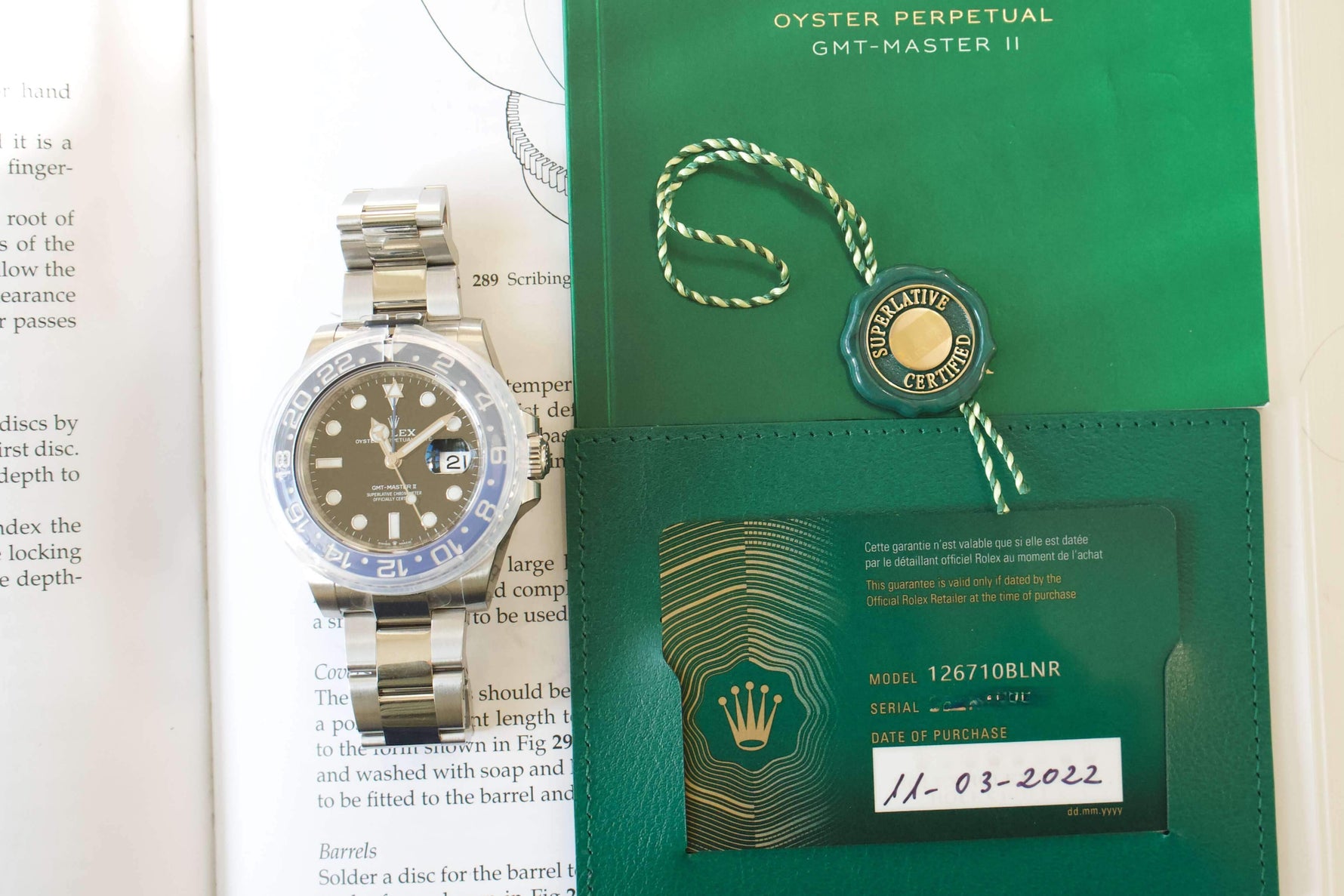 Rolex GMT Master II Batman 126710BLNR Steel Mens Watch 2022 Papers NEW - WearingTime Luxury Watches