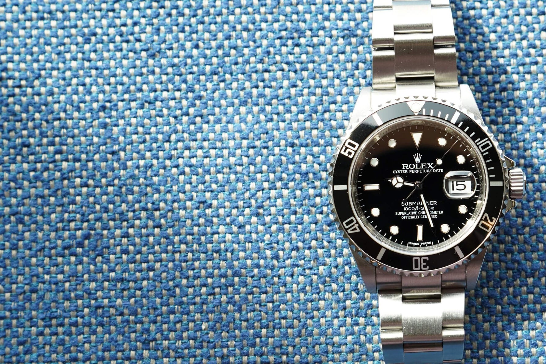 Rolex Submariner 16610 Rehault Solid End Links 2007/2008 Box - WearingTime Luxury Watches