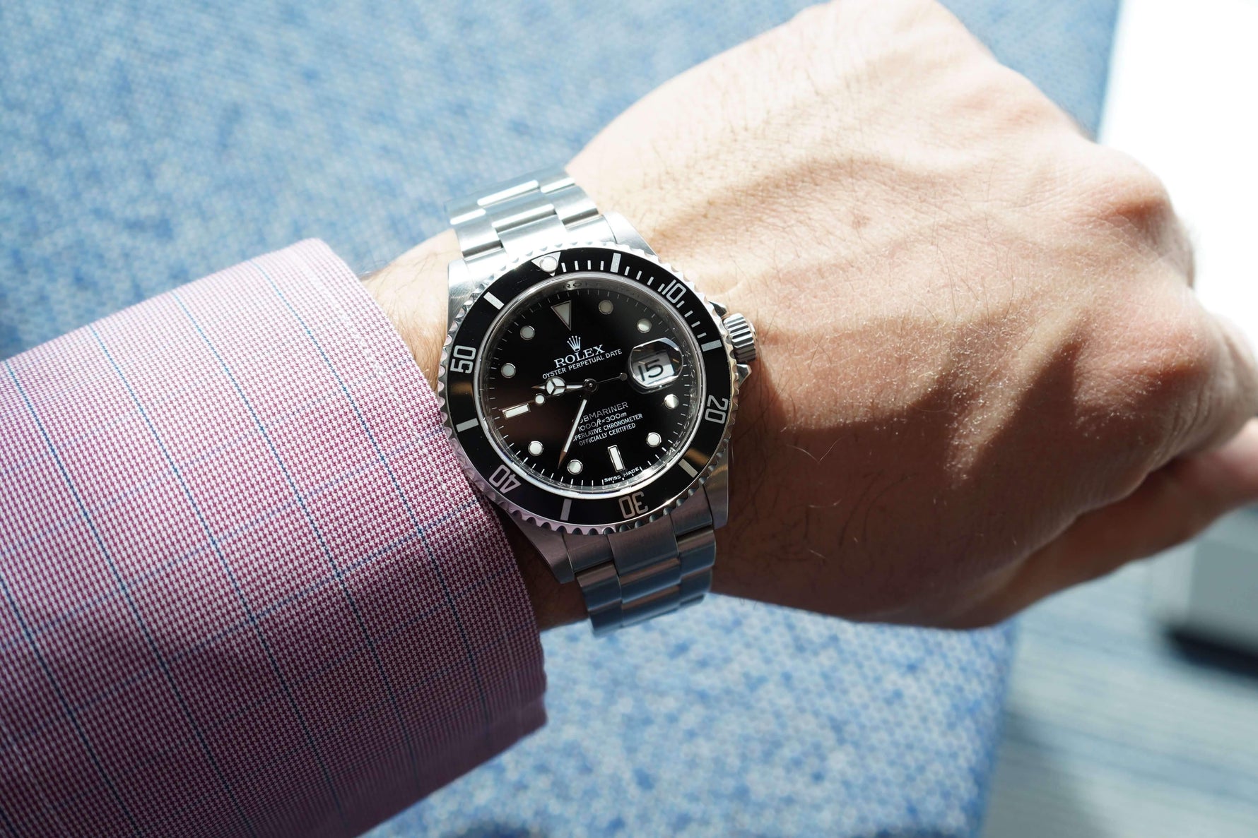 Rolex Submariner 16610 Rehault Solid End Links 2007/2008 Box - WearingTime Luxury Watches
