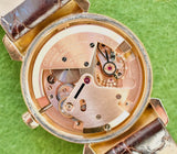 SOLD OUT: 1952 Omega Seamaster 14324 Hooded Lugs 18K Solid Gold 34mm