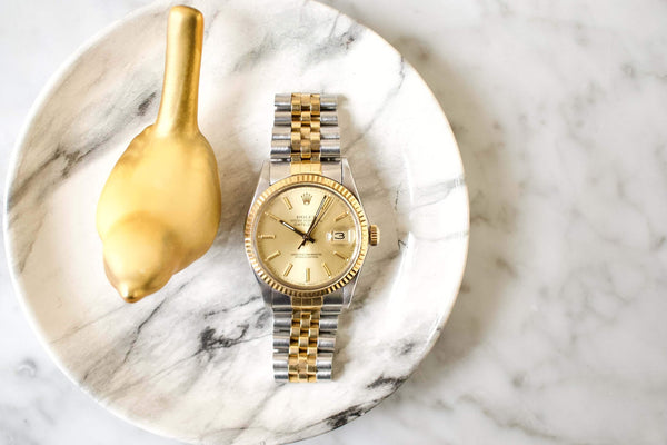 SOLD OUT: 1986 Rolex Datejust Ref. 16013 Two Tone 36mm Box Jubilee Bracelet