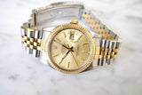 SOLD OUT: 1986 Rolex Datejust Ref. 16013 Two Tone 36mm Box Jubilee Bracelet