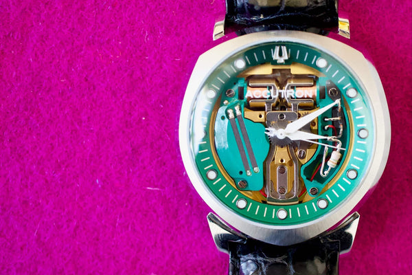 SOLD OUT: ACCUTRON BULOVA 42mm SPACEVIEW 214 50TH ANNIVERSARY LIMITED 1000 WATCH C877665