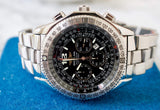 SOLD OUT: Breitling B2 43mm Chronograph Stainless Steel Black Dial A42362 Box and Papers