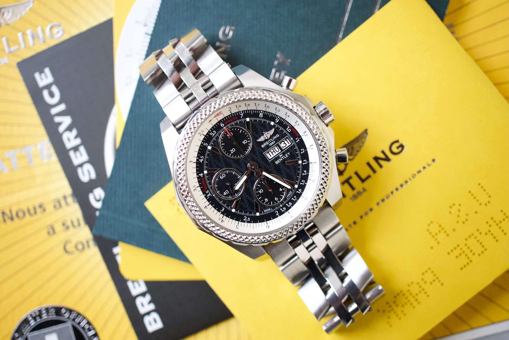 SOLD OUT: Breitling Bentley A13363 45mm Chronograph Continental GT