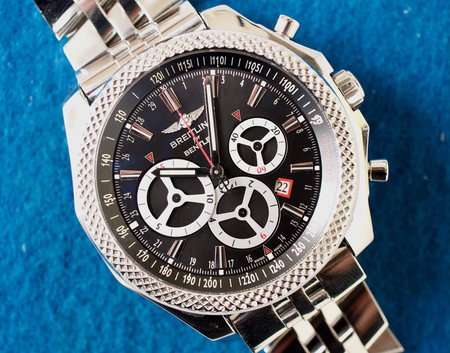 SOLD OUT: Breitling Bentley Bernato Racing A25366 Limited Edition Chronograph 49MM Box - WearingTime Luxury Watches