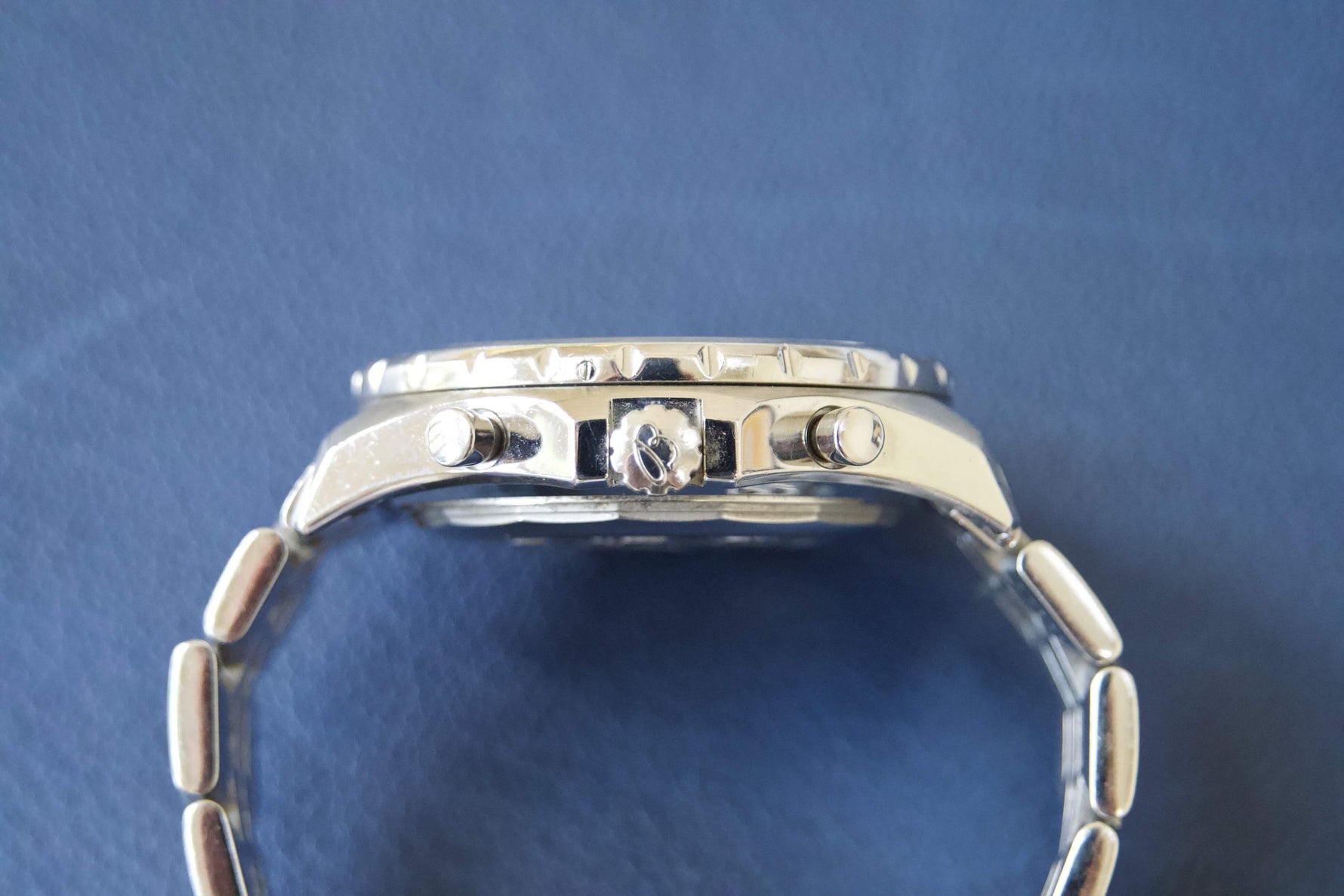 SOLD OUT: Breitling Bentley Chronograph Gray Stainless Steel Date 48mm Watch A25363 Box and Papers - WearingTime Luxury Watches